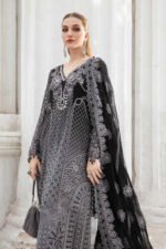 Embroidered Chiffon Suit - MPC-24-101 - Image 2