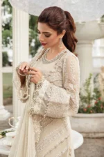 Embroidered Chiffon Suit - Image 2
