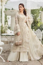 Embroidered Chiffon Suit - Image 3