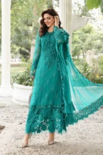 Embroidered Chiffon Suit