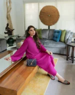 Fuchsia Fringe Set - Image 6