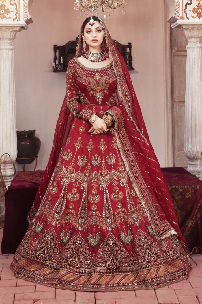 Red Bridal Maxi - Maria. B (AC-37) - Image 1