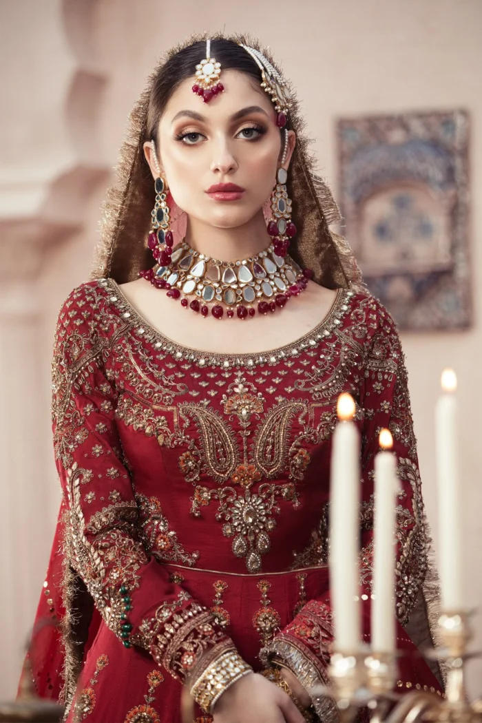 Red Bridal Maxi - Maria. B (AC-37) - Image 4