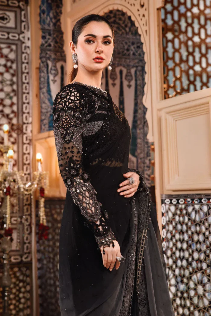 MBROIDERED - Grey and Black (BD-2504) - Image 3